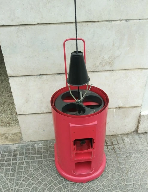5 x Distributore di palline da 10 cm vintage  bouly SENZA GETTONIERA ricambi