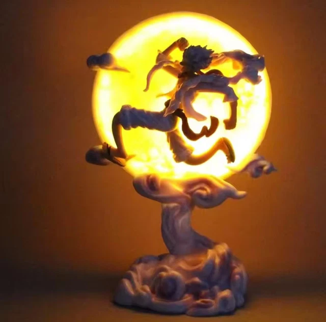 ONE PIECE LUFFY Gear 5 Anime Figure Bust Nika Joyboy Statue PVC Action