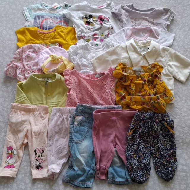 Girls Bundle Of Summer Clothes 0-3 Months 1 New