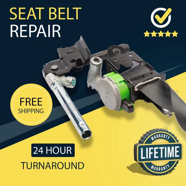 Seat Belt Repair Service - For All Makes, Models, Colors & Harness Types
