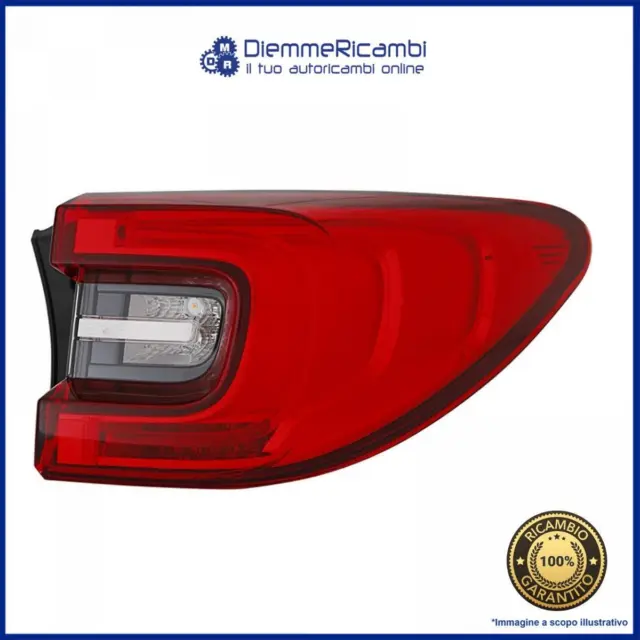 Faro - Fanale Posteriore Esterno Destro A Led - Dx - Per Renault Kadjar 19->