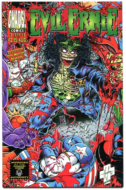EVIL ERNIE vs SUPER HEROES #1, NM, Zombie, Lady Death, more EE in store