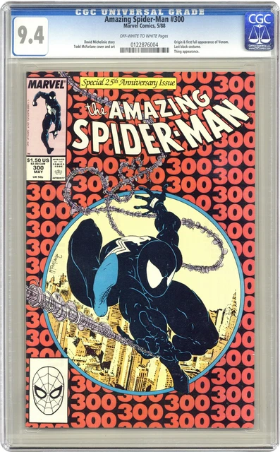 Amazing Spider-Man #300 CGC 9.4 1988 0122876004 1st full app. Venom