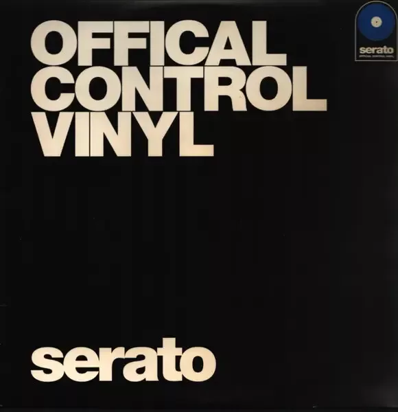 Serato Control Tone Official Serato Control Vinyl LIMITED EDITION-BLUE