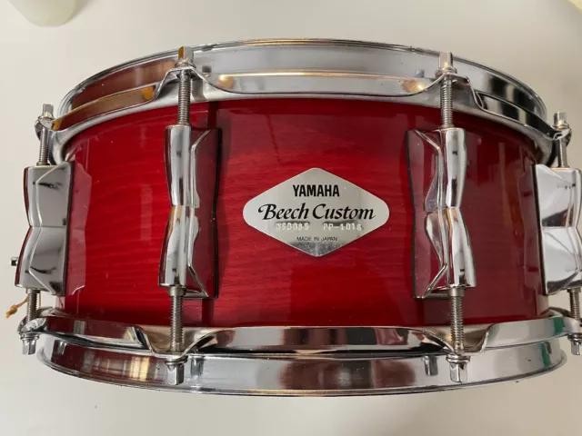 Yamaha beech shop custom snare