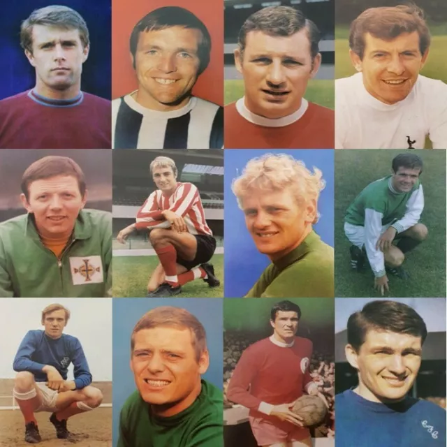Hornet DC Thomson 1970 Great Football Stars Single Cards Various Players / Teams