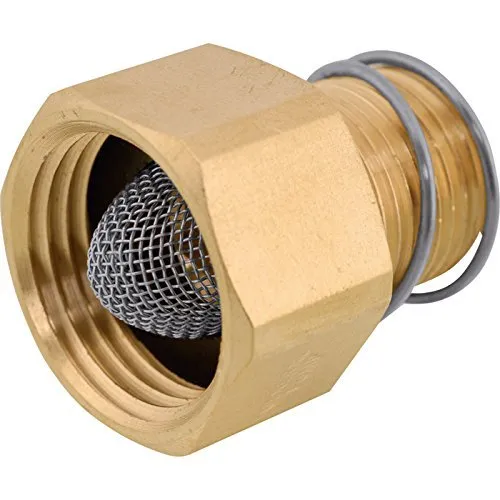 General Pump Brass Pressure Washer Garden Hose Adapter - 200 PSI, 1/2in. NPT-M