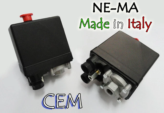 Kompressorschalter Druckschalter MDR NE-MA 500V 10/16 A 4-12