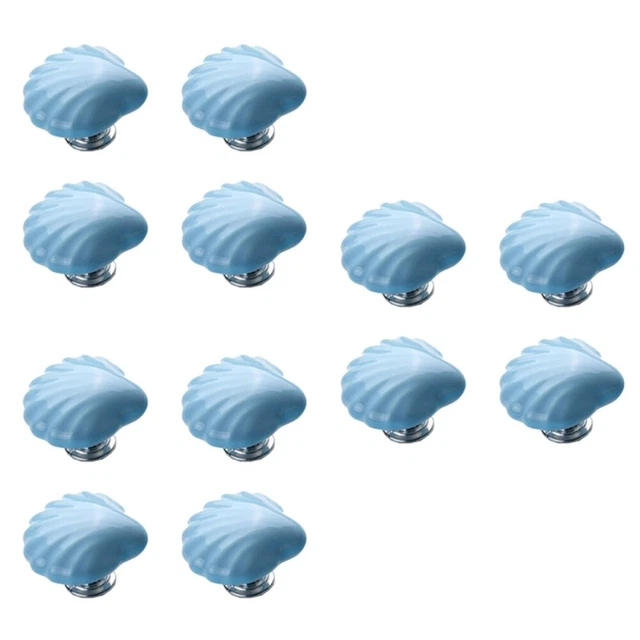 12 Pcs Ceramic Cabinet Pulls Cabinet Knobs Dresser Drawers Handle