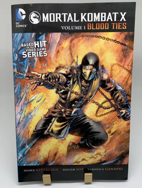 Mortal Kombat X #1 Blood Ties DC Comics, June 2015 TPB First Printing