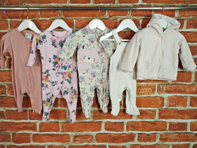 PACCHETTO BAMBINA ETÀ 0-3 MESI JOULE NEXT ecc SET GIACCA PIGIAMA SET 62CM