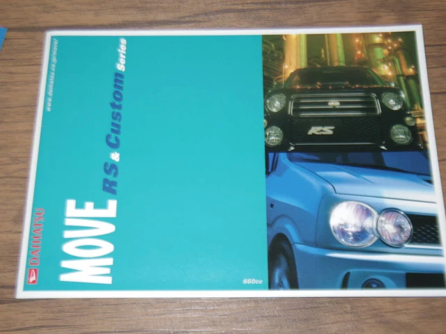 Top Quality 2002 Move Rs Custom Book Catalog Accessories Navigation Original Acc