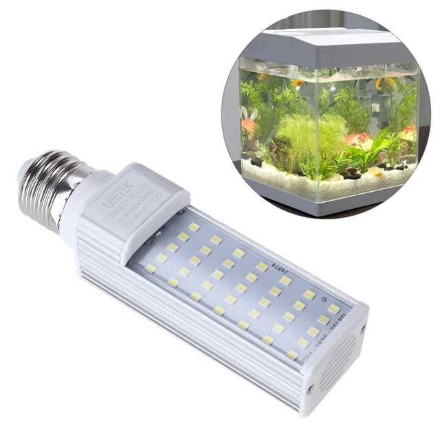 7W E27 LED Lamp Fish Tank Lights Aquarium Lights Small Aquarium Light