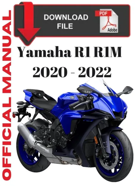 Yamaha YZF R1 RN65 2020 - 2022 Repair Manual Service Manual Workshop Maintenance