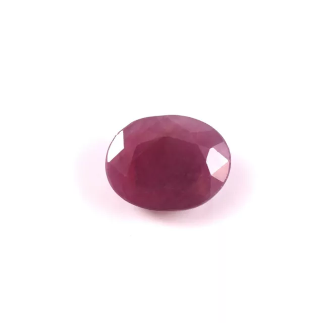 13.60 CT -AAA 100.00 % Natural Mozambique Ruby Loose Oval CERTIFIED Gemstone Cut