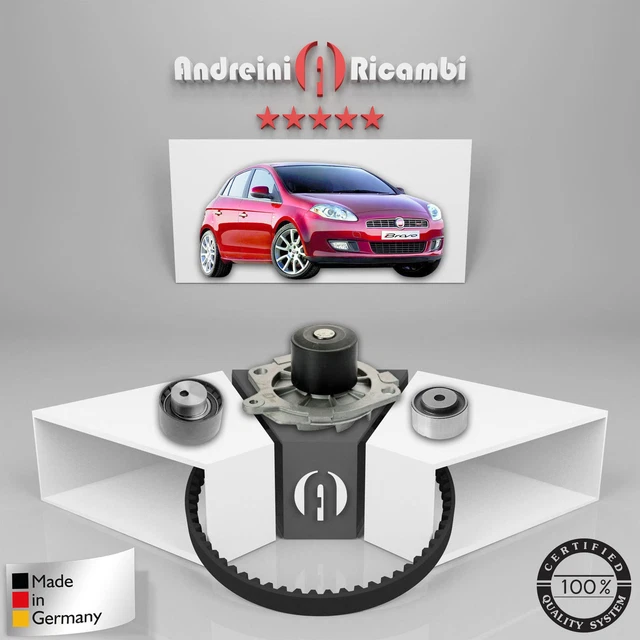 Kit De Courroie De Distribution Et Pompe à Eau Bosch - Pièce Auto De Remplacement - Pour Diverses Marques Et Modèles - 3