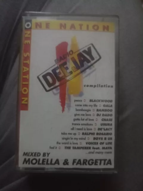 MC ONE NATION ONE STATION (1998) By Molella Fargetta audio cassetta originale
