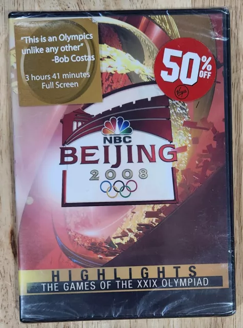 Beijing 2008 The Games OF THE XXIX Olympiad / Olympics, Brand New Sealed DVD