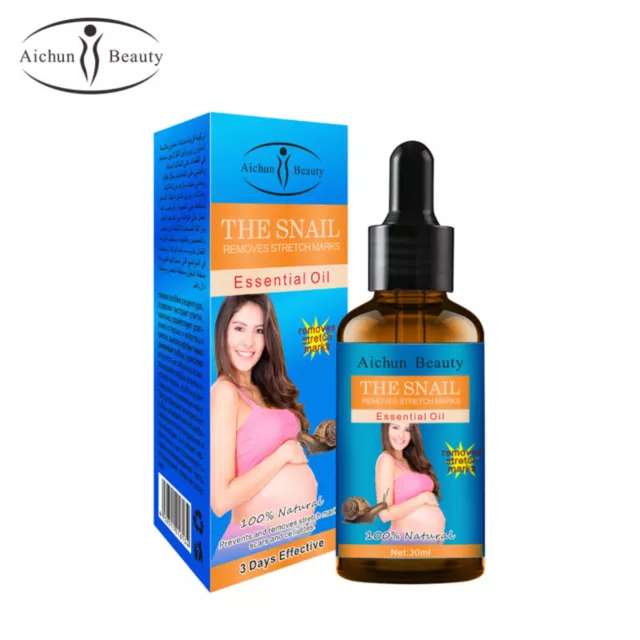 Aichun Beauty Natural Snail Removes Pregnancy Stretch Marks Essential Oil 30ml