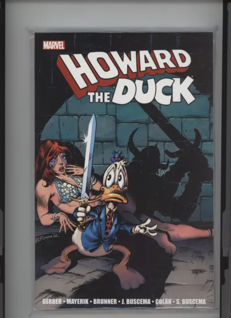 Howard The Duck The Complete Collection Vol 1 Nm 9.6 Trade Gerber Brunner Buscem