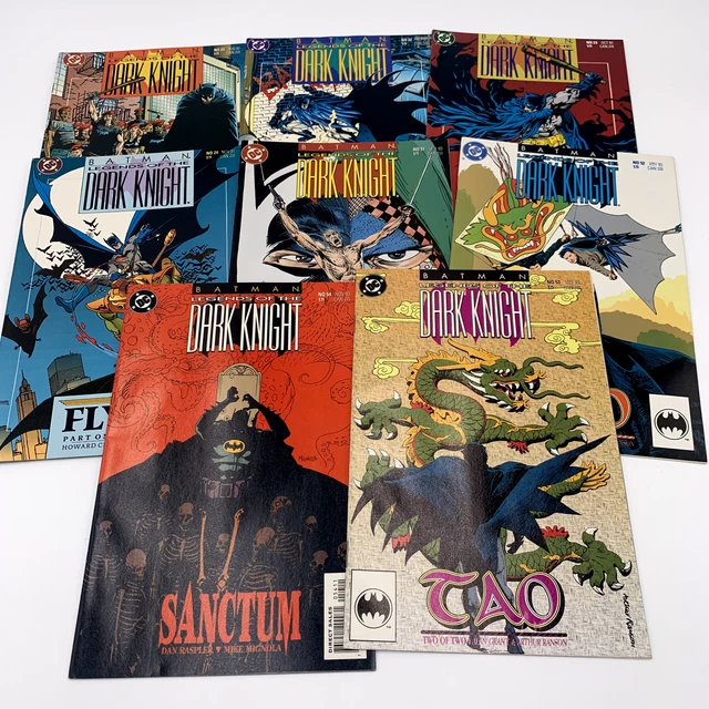 Lot (8)  Legends of the Dark Knight Batman Comic Books Great Value Enjoy Variety