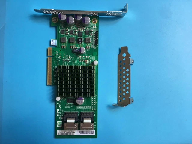 80286 Microprocessor SuperMicro AOC-S2308L-L8i 8-Port PCIe SAS