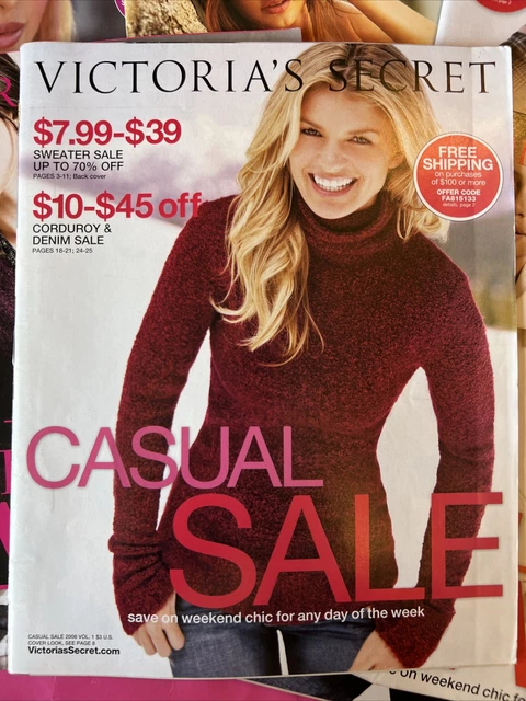 VICTORIA S SECRET CASUAL Sale 2008 vol.1 Marisa Miller cover