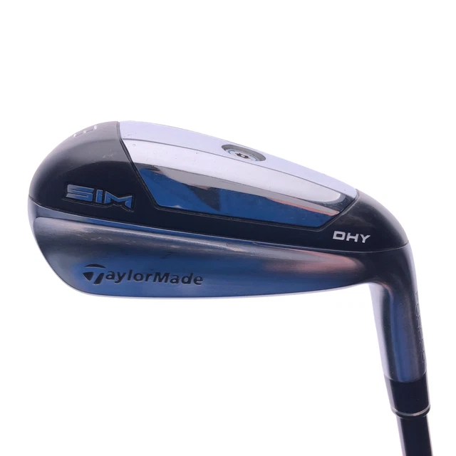 Used TaylorMade Sim DHY 3 Hybrid / 19 Degrees / Stiff Flex