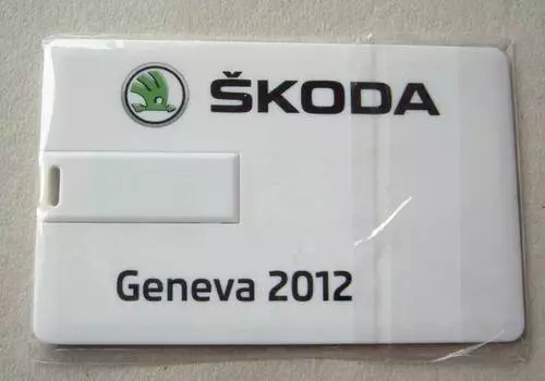 SKODA CITIGO dossier de presse media press kit Genève Genf 2012 motorshow USB