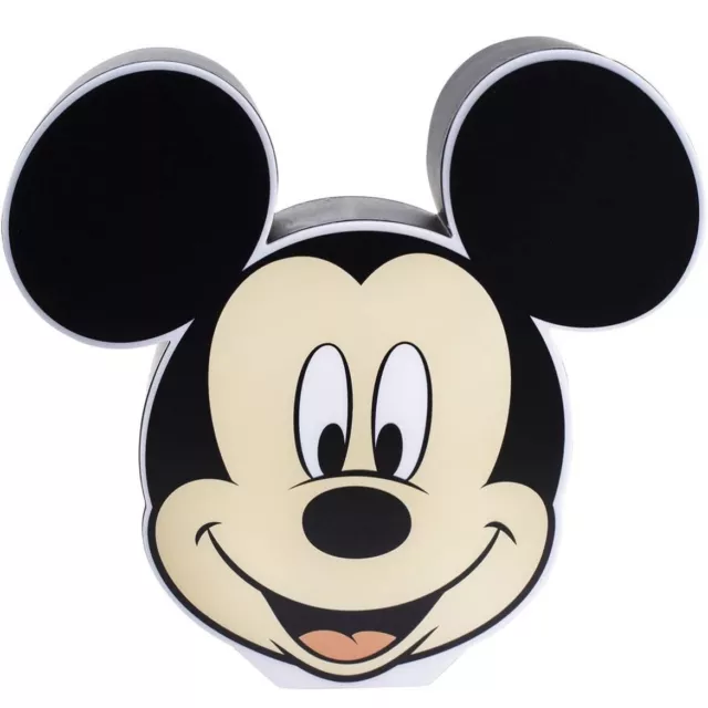 Disney Home Mickey Mouse Luz nocturna dormitorio decoración lámpara de escritorio niños adultos NUEVA