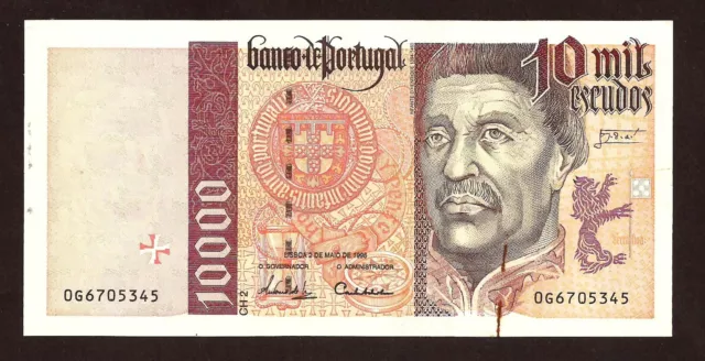 [0501] Portugal 1996, 10000, Bank note (see photos and description)