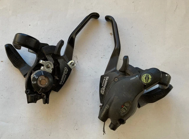 SHIMANO V BRAKE Shifter 8 speed. ST-EF29-8 Pair in black. £0.99 ...
