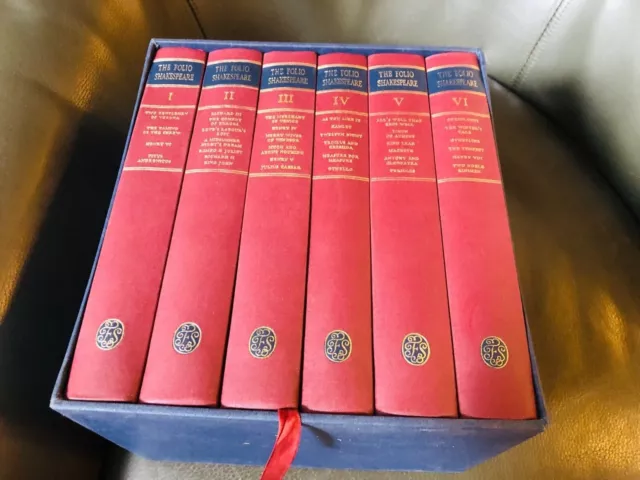 The Folio Shakespeare, Complete Plays, 1988, 6 vols