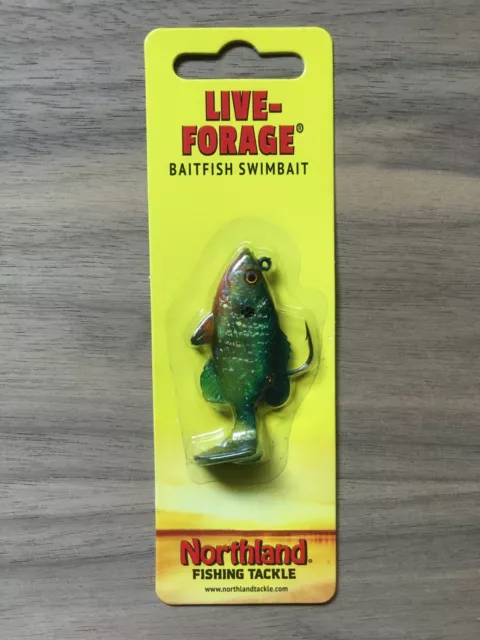 Northland Fishing Tackle Rigged Gum-Ball Jig Swimbait 1/8 oz / Firetiger