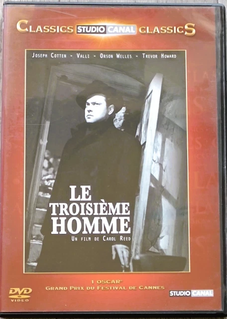DVD LE TROISIÈME Homme/The Third Man/Carol Reed/Orson Welles/Joseph ...