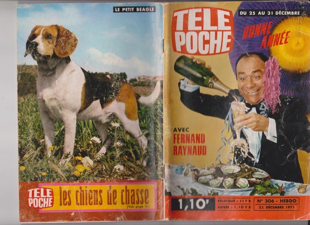 Tele Poche 1971 N°306 Complet - Bonne Annee