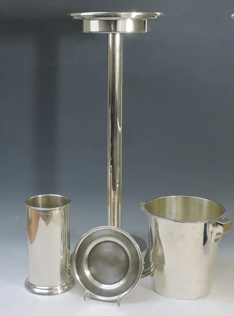 Designer Highlight GUNTHER LAMBERT 4 pezzi Champagne / set vino / refrigeratore - RARO