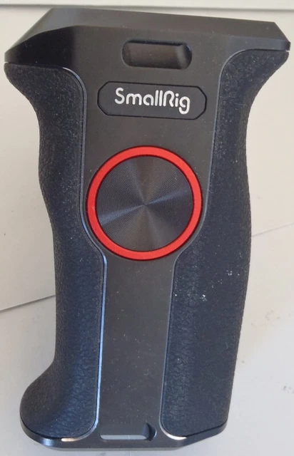 Empuñadura lateral izquierda con mango giratorio SmallRig con botón pulsador de la OTAN