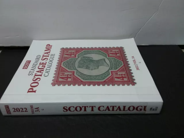Scott Standard Postage Stamp Catalogue 2022 Volume 3A