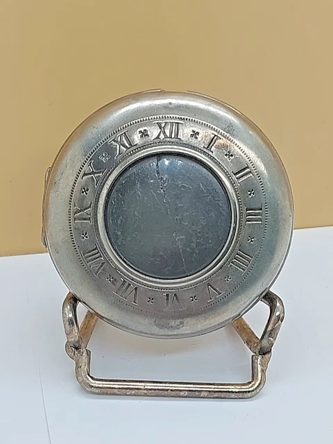 Boîtier De Montre De Poche (gousset) Ancien En Laiton - Marquage ARGUS - Occasion Vintage