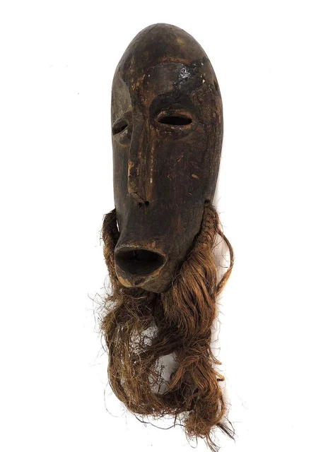 Lega Bwami Society Bearded Mask Congo