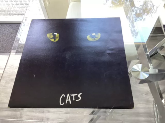 Cats Andrew Lloyd Webber Double LP Vinyl Album Musical Theatre CATX001 1981