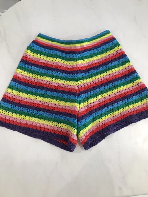 BODEN Girls Multi Colors Skort Skirt Size 6-7 Y Nwotags