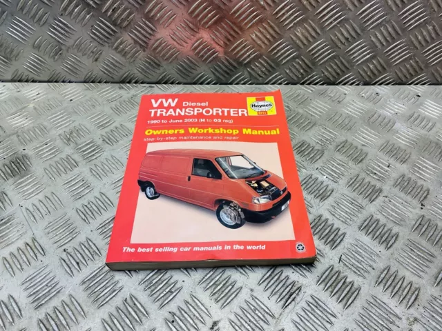 VW T4 Transporter  Haynes Workshop Manual Diesel 1990   June 2003 H to 03 Reg