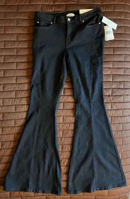 BDG Jeans Womens 29 Black Noir  Flare Denim Urban Outfitters NWT