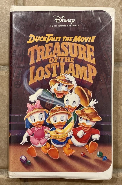 DUCKTALES THE MOVIE Treasure of the Lost Lamp Clam Coque VHS Vintage ...