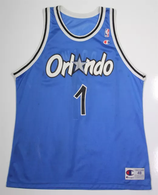 Vintage 1990's Champion Penny Anfernee Hardaway Orlando Magic #1 Jersey 48/XL