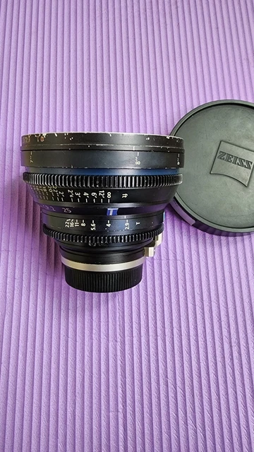 ZEISS CP.2 CP2 EF MOUNT for 50mm T2.1 and 85mm T2.1 lens optique