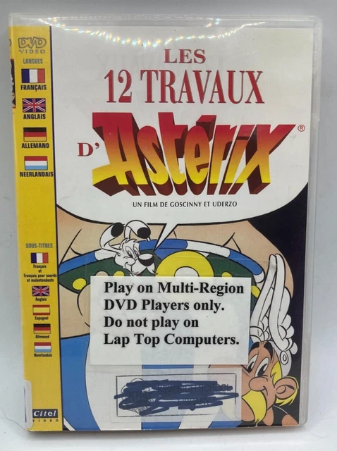 Astérix – 2 Cassettes Audio : Les 12 Travaux (1976) + Chansons Gotainer (1987)