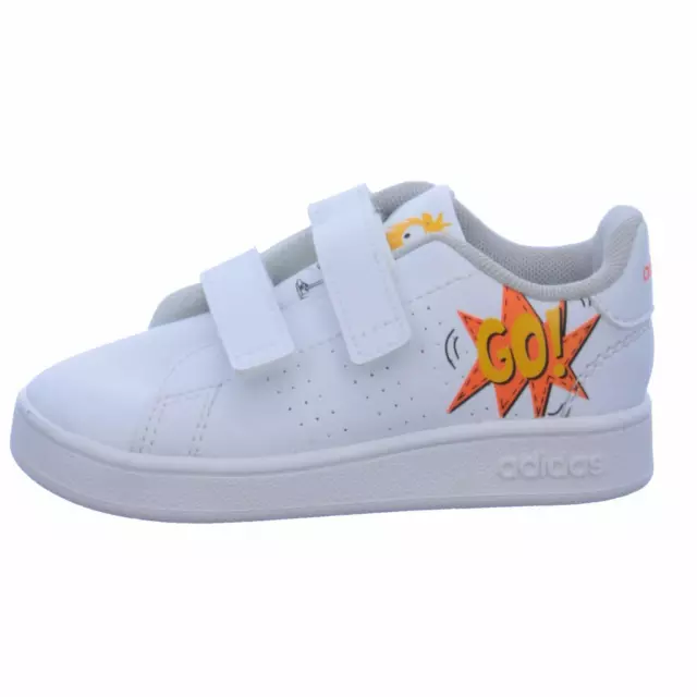 La Botte Rouge  baskets advantage c blanc enfant Adidas